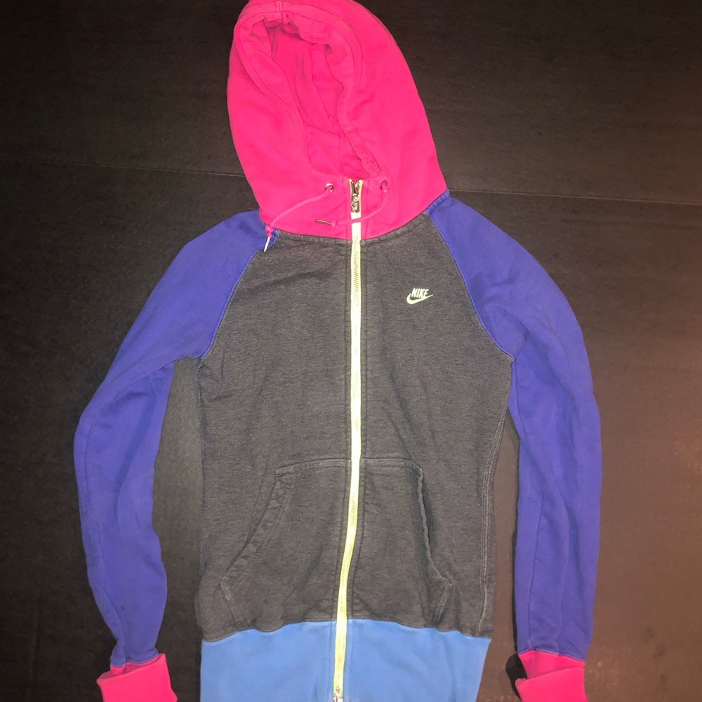 Multicolored Nike Sportswear Sweatshirt Size XS